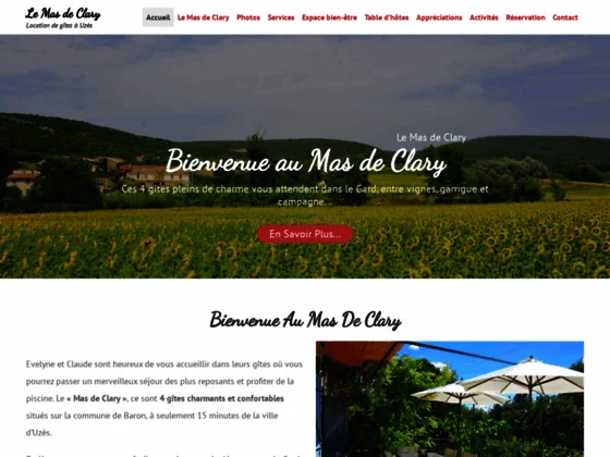 Location gîtes avec piscine Uzès