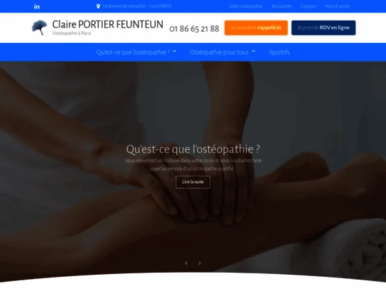 Ostéopathe à Paris 16