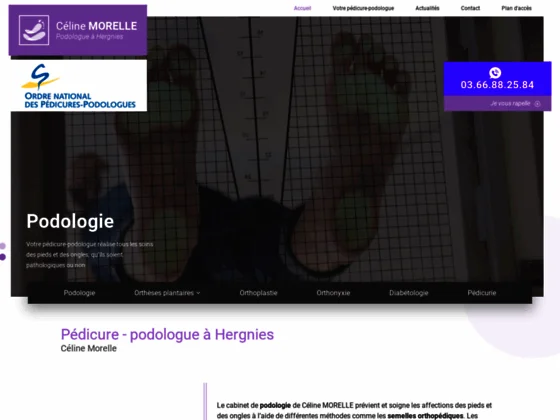 Faites appel à un podologue-pédicure à Hergnies, près de Saint-Amand-les-Eaux