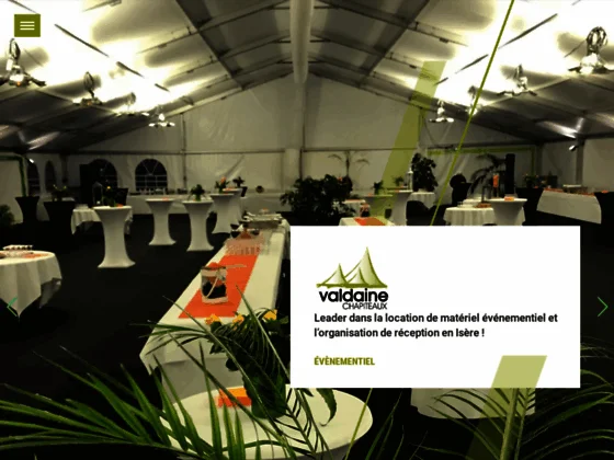 Valdaine Chapiteaux
