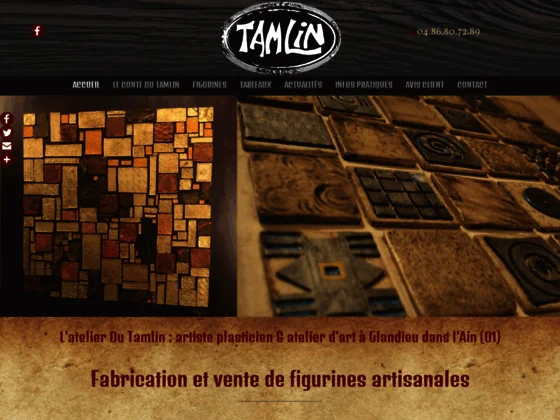 L'Atelier du Tamlin : fabrication de figurines & tableaux sur mesure à Groslée-Saint-Benoit (01) 