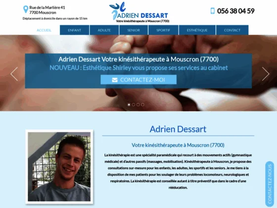 Votre kiné à Mouscron