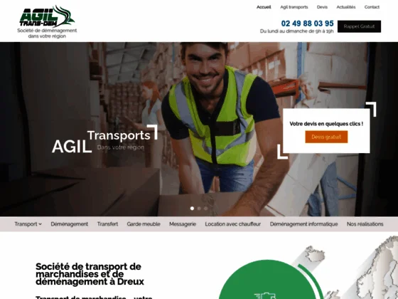 Société de déménagement en Dreux