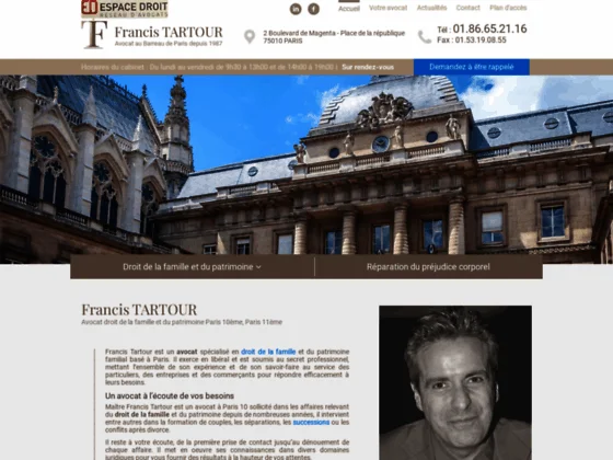 Avocat droit de visite et d'hébergement à Paris 10ème, Paris 11ème
