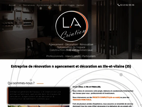L.A Création : agencement, décoration & aménagement à Rennes (35)