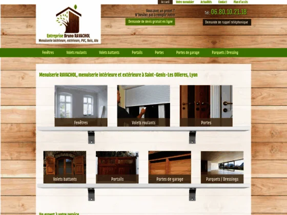 Pose de volet battant à Saint-Genis-Les Ollieres, Lyon