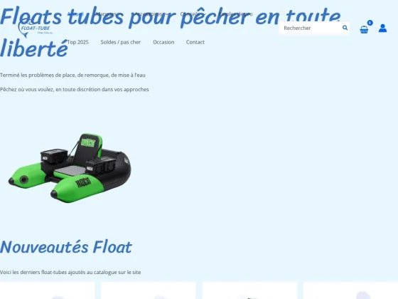 Float-tube.eu : la pêche autrement
