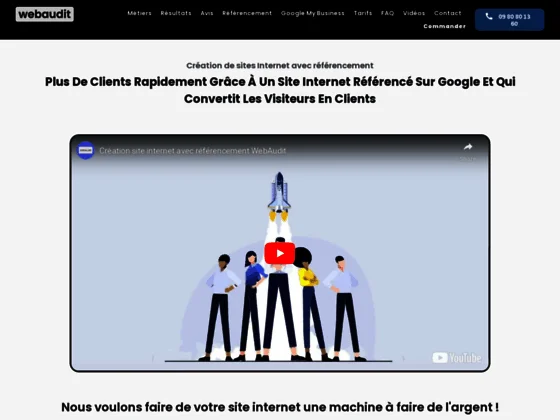 Webaudit - Site Internet pour VTC et Taxi