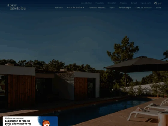 Abris LabelBleu : abri de terrasse