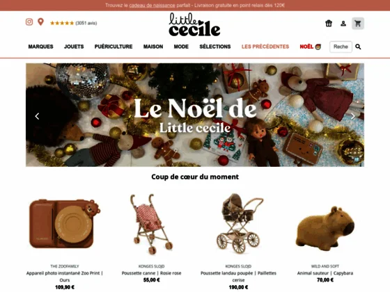 Little cecile, magasin pour bébé, enfant et la famille
