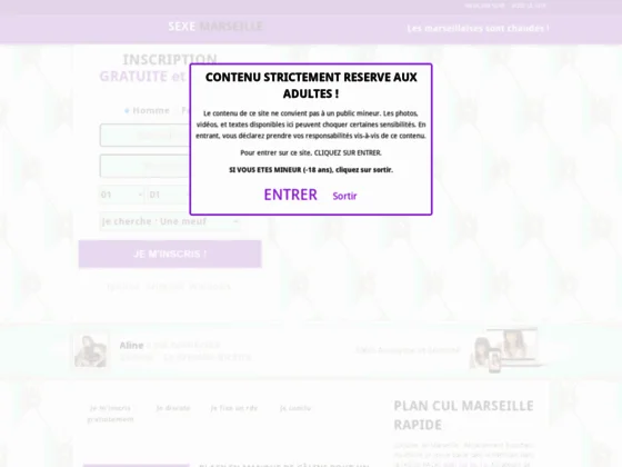 Plan cul à Marseille