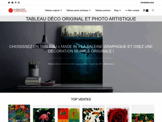 Créateur de tableaux décoratifs artistiques