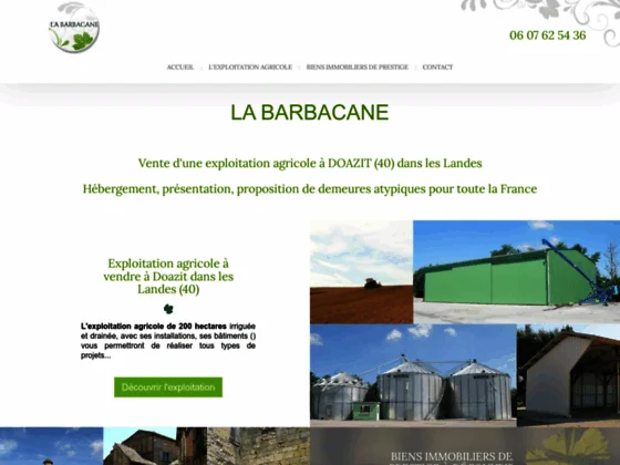 Le Château de Candale : château, propriété & exploitation agricole à vendre 