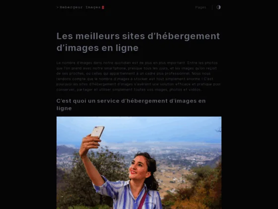 Hébergeur d'images et de photos