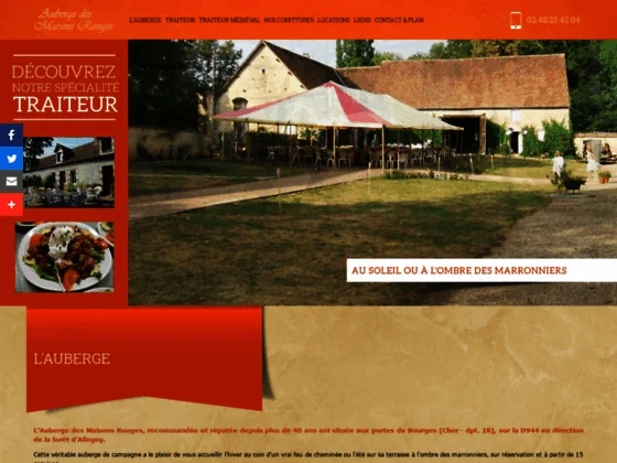 Auberge des Maisons ROUGES - restaurant traiteur