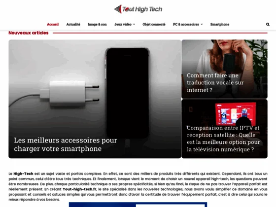 Tout pour le high tech