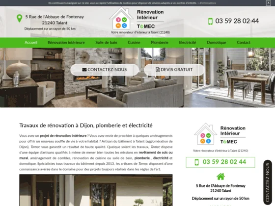 Des travaux de rénovation de l’installation électrique à Dijon