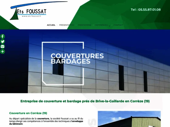 Entreprise foussat - couvreur