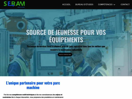 SERAM Industrie : Prestataire de maintenance industrielle