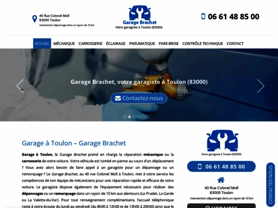 Garage d'automobile à Toulon : Garage Brachet
