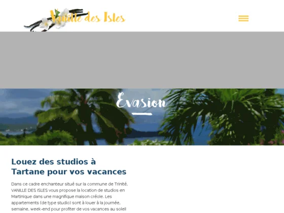 Location saisonnière villa Martinique