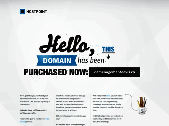 Entreprise de déménagement - Devis déménagement Suisse