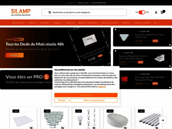 Silamp: Fabricant d'éclairage LED de meilleure qualité