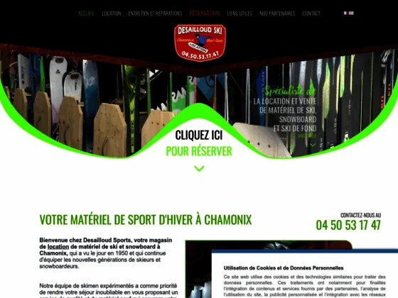 Location ski et snowboard à Chamonix