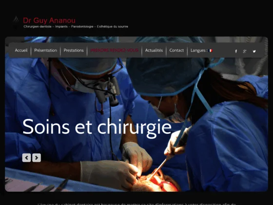 Dr Ananou, Cabinet dentiste à Antibes