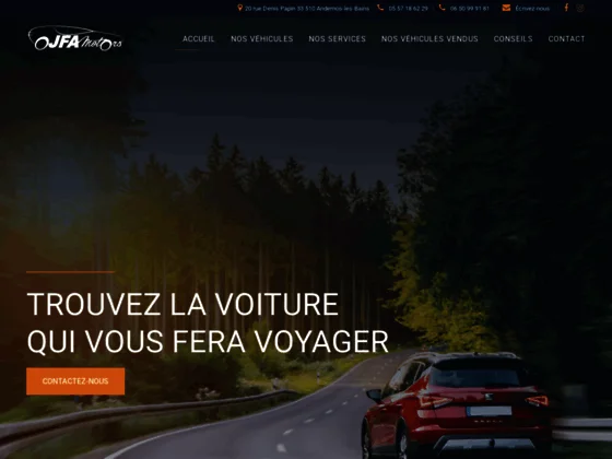 Vente de véhicules d'occasion près du Bassin d'arcachon