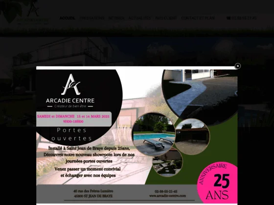 Arcadie Centre : aménagement, entretien jardin & arrosage automatique près d'Orléans | Loiret (45)