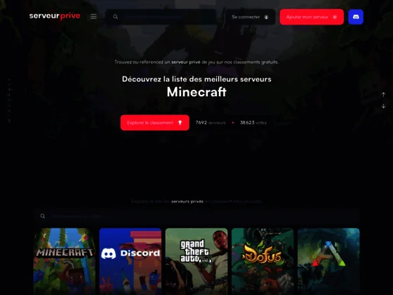 Liste des meilleurs serveurs privés