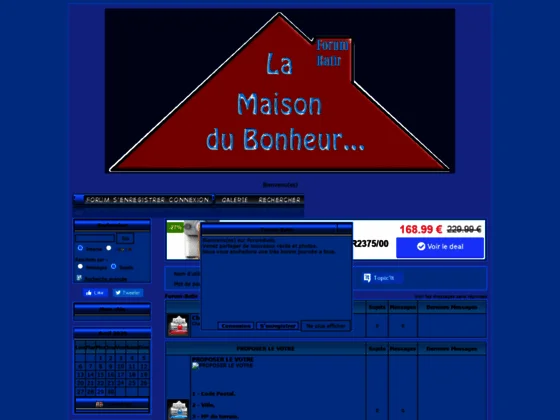 Forum de la construction de maison individuelles et rénovation