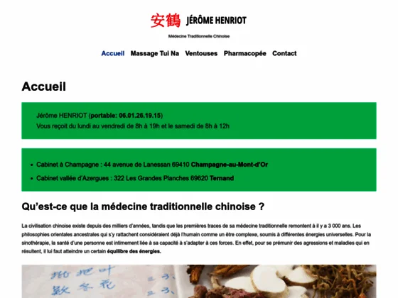 Massage Tuina à Lyon