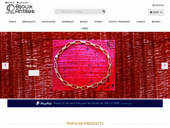 Bijouterie Danjon Martinique - Bijoux antillais et créoles