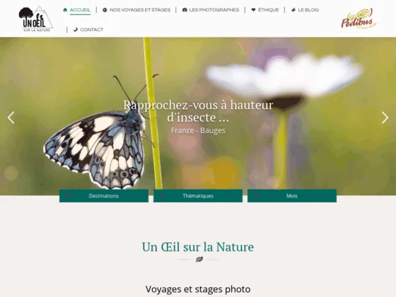 Un Oeil sur la Nature - Voyage et stage photographique en France et en Europe