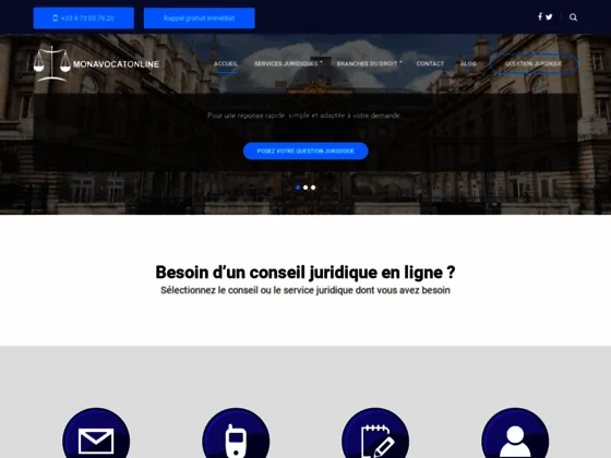 Monavocatonline.fr : Conseil juridique en ligne