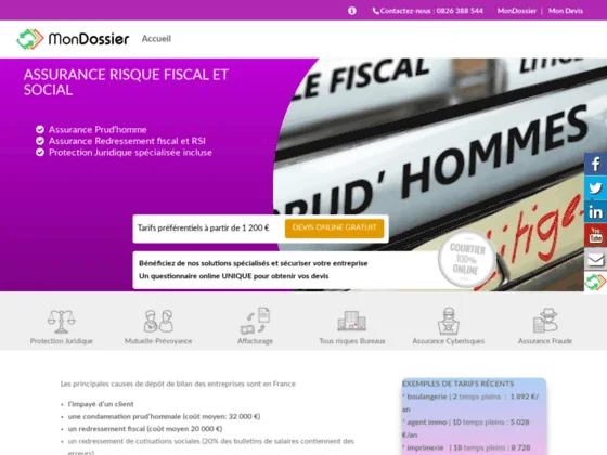 Assurance redressement fiscal