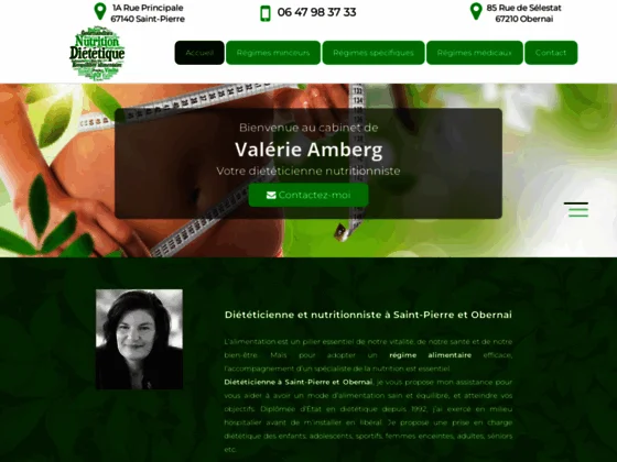 Diététicienne-nutritionniste à Obernai, Valérie Amberg