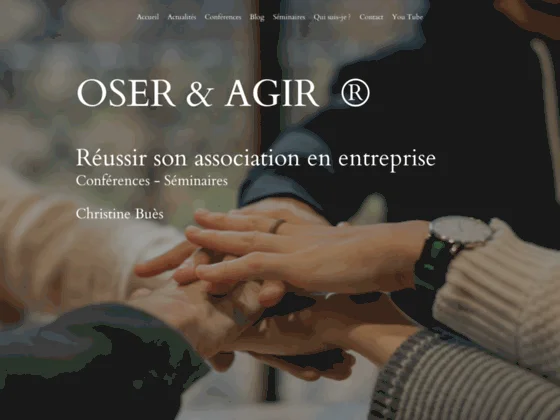 Cohésion de groupe - Oser & Agir