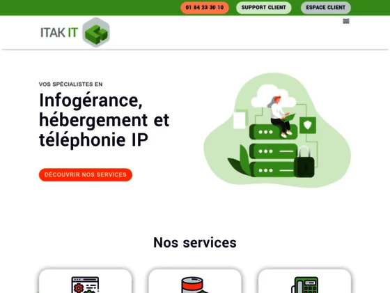 ITAK IT : service d'infogérance et de téléphonie IP