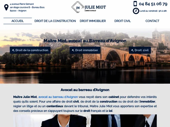 Avocat en droit de la construction à Avignon