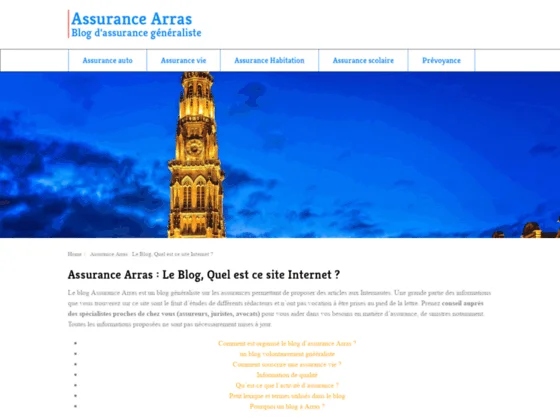 assurance Arras