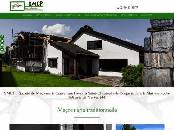 SMCP : entreprise de maçonnerie à Saint-Christophe-la-Couperie dans le Maine-et-Loire (49