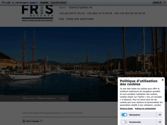 French Riviera Secrétariat Services et Events à Nice PACA