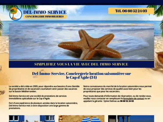 conciergerie pour location saisonniere Cap d'agde