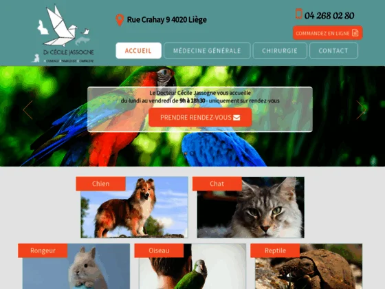 Votre cabinet vétérinaire à Liège