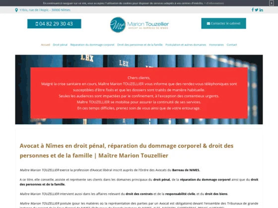 Cabinet d'avocat en droit pénal à Nîmes