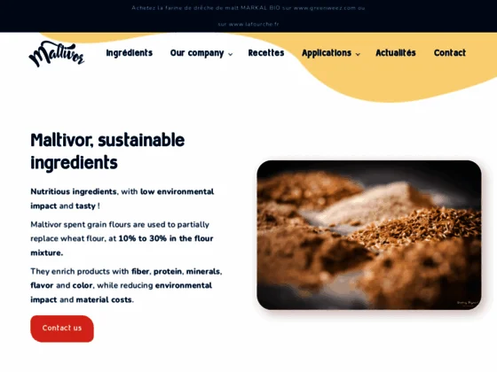 Fabrication artisanale de farine de drêches