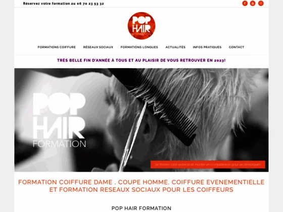 POP HAIR FORMATION : développez votre imagination et votre créativité